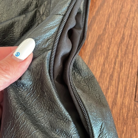 PINKO faux SOFTEST leather strapless mini dress homecoming cocktail black NWOT 6 - Picture 6 of 16